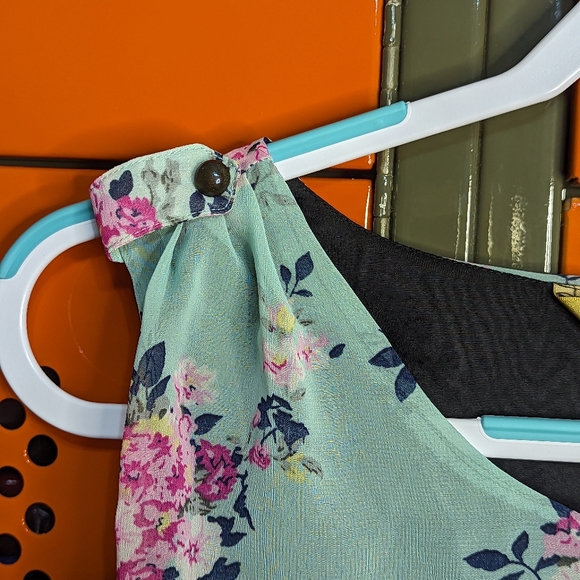 Elliza Donatein Floral Print Dress Size Large - Picture 3 of 9